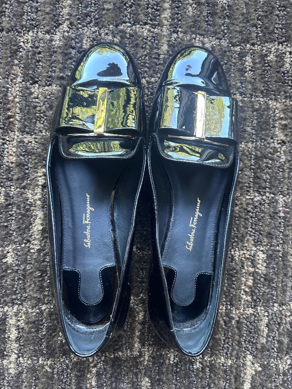 Salvatore Ferragamo women ballet loafers size 8